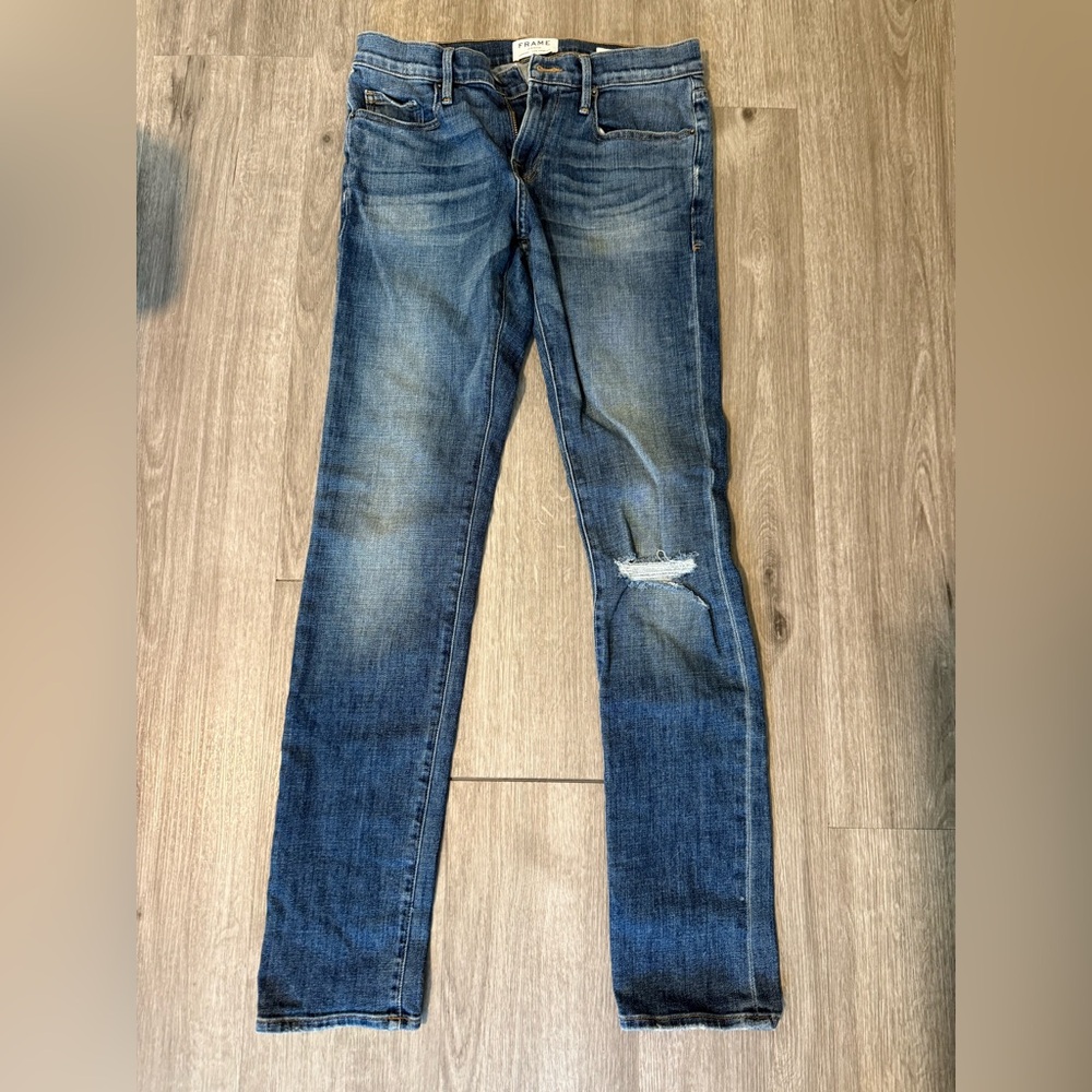 Frame L’Homme Skinny Jeans